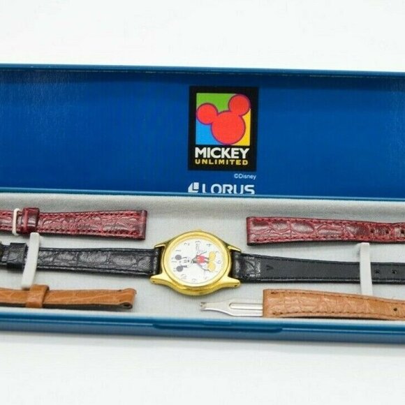 Lorus Mickey Unlimited Disney Interchangeable - Picture 1 of 10